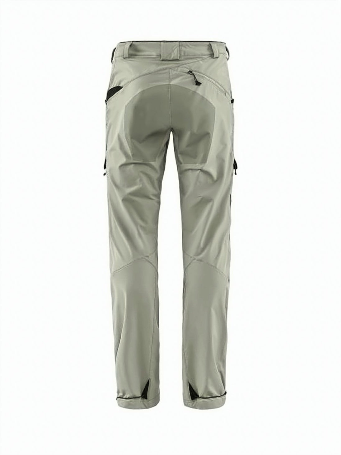 Technical Straight Pants with Articulated Knees