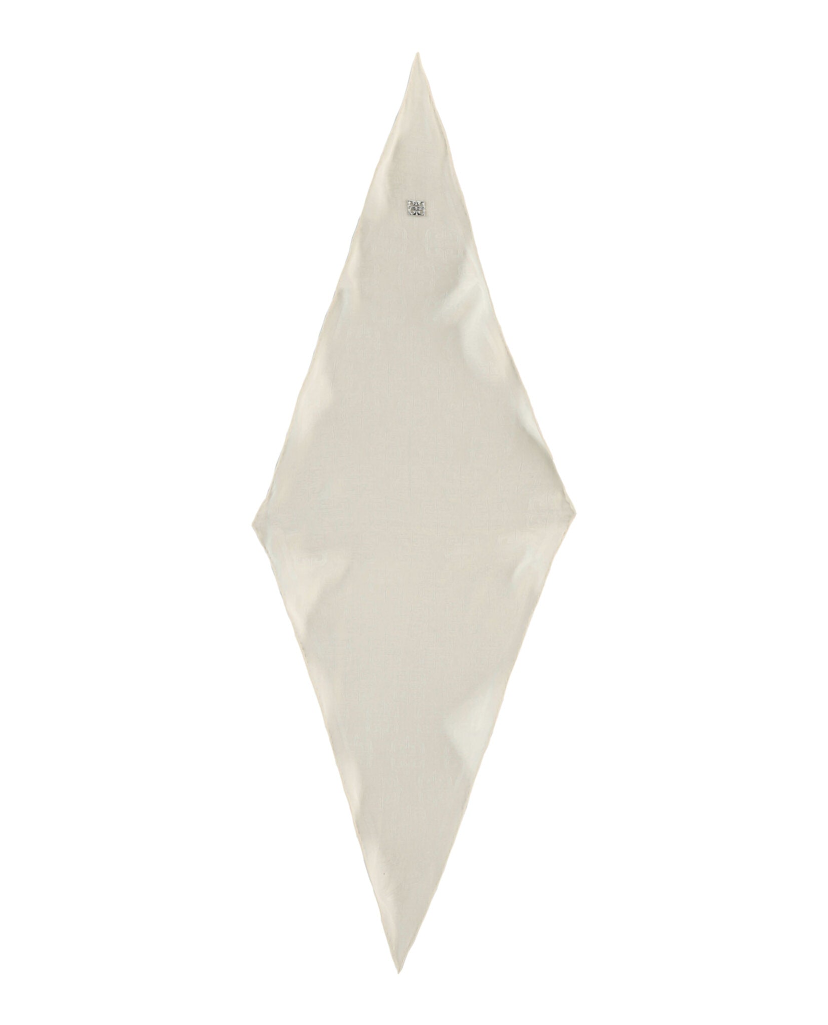 Silk Logo Print Scarf