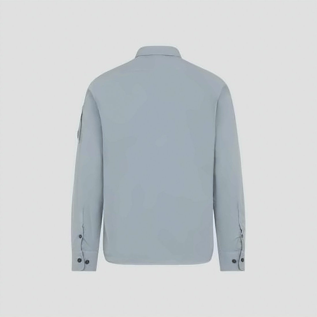 Long-Sleeve Casual Shirt with Classic Collar