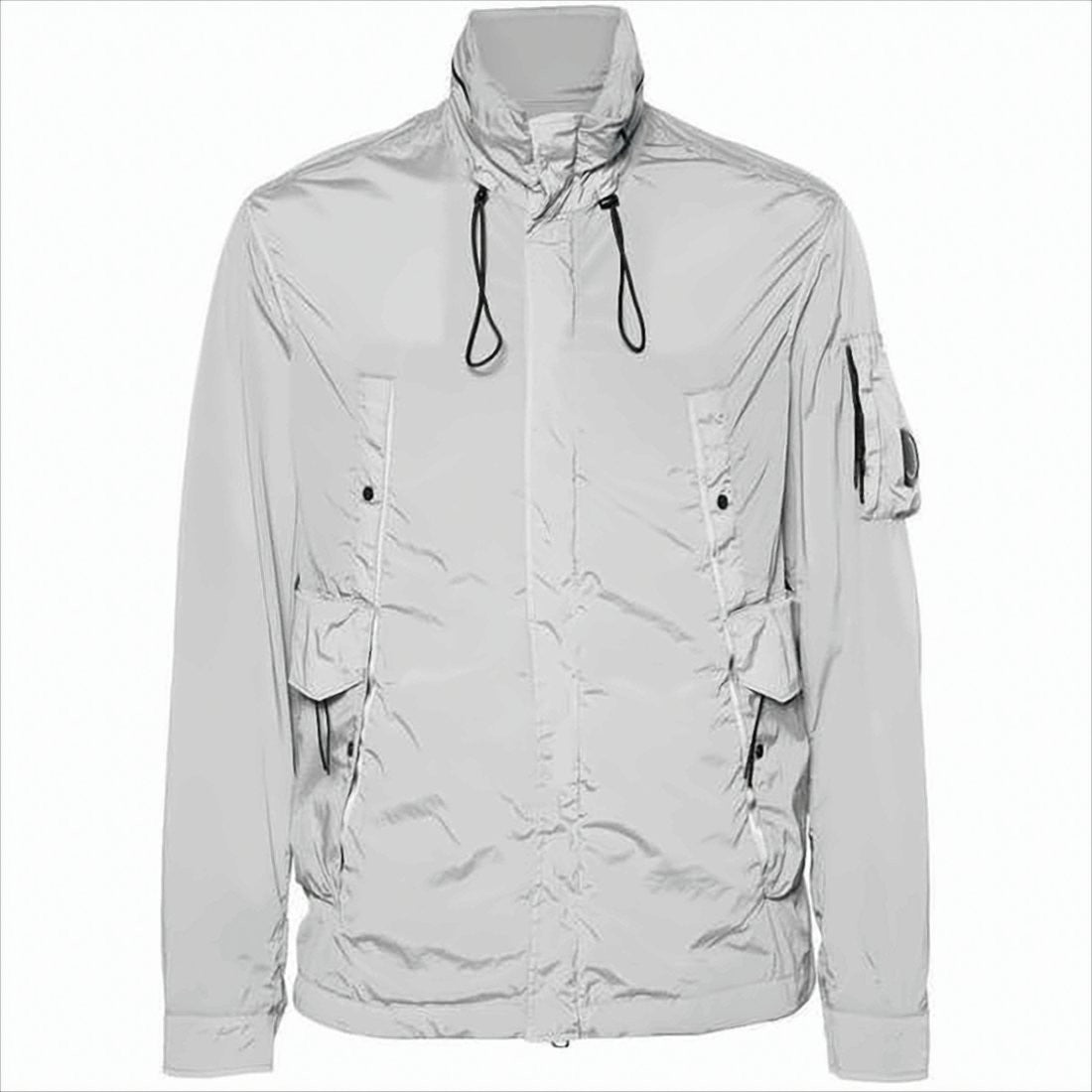 Lightweight High-Collar Jacket With Functional Pockets