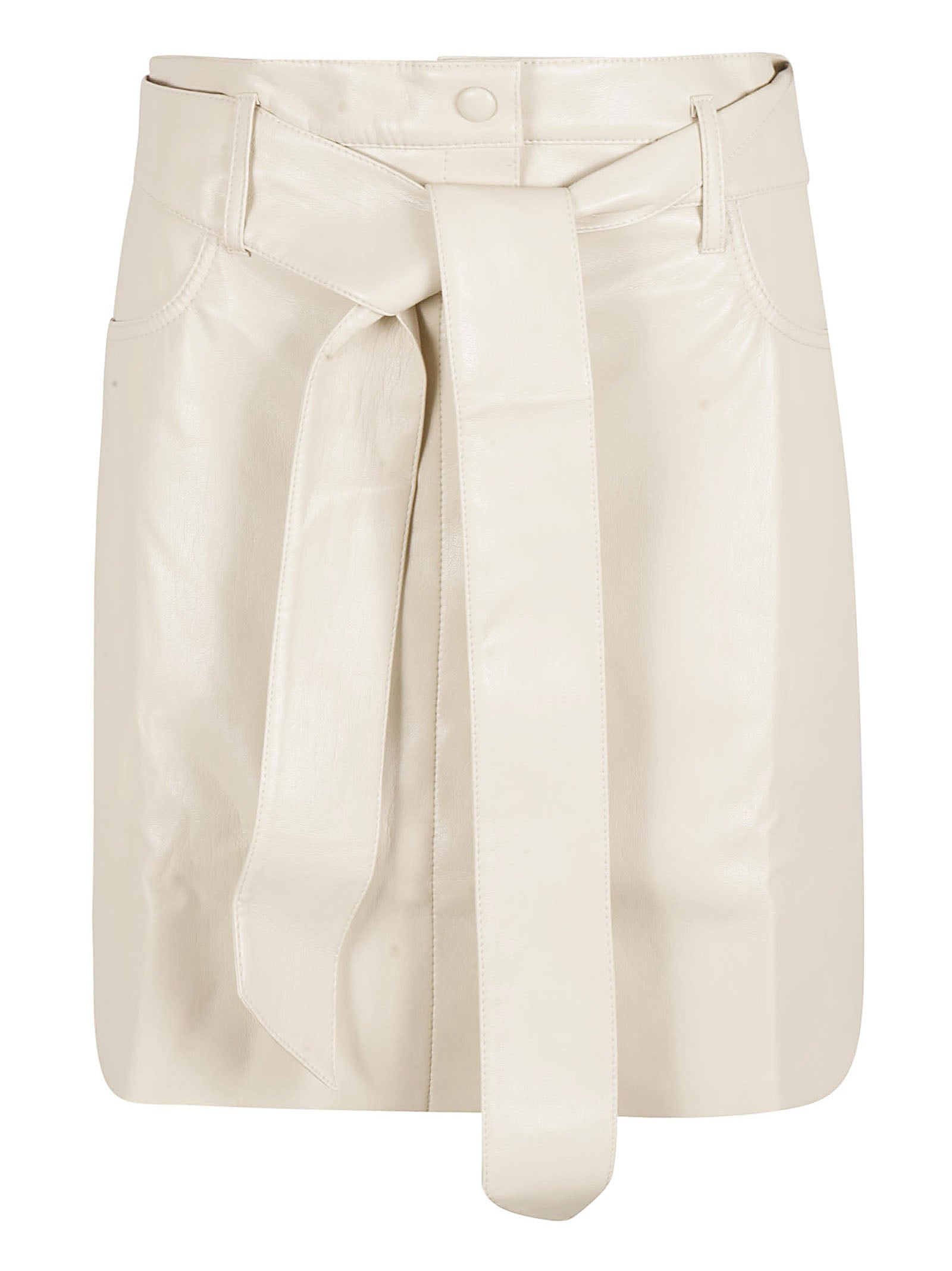 Structured High-Waist Skirt