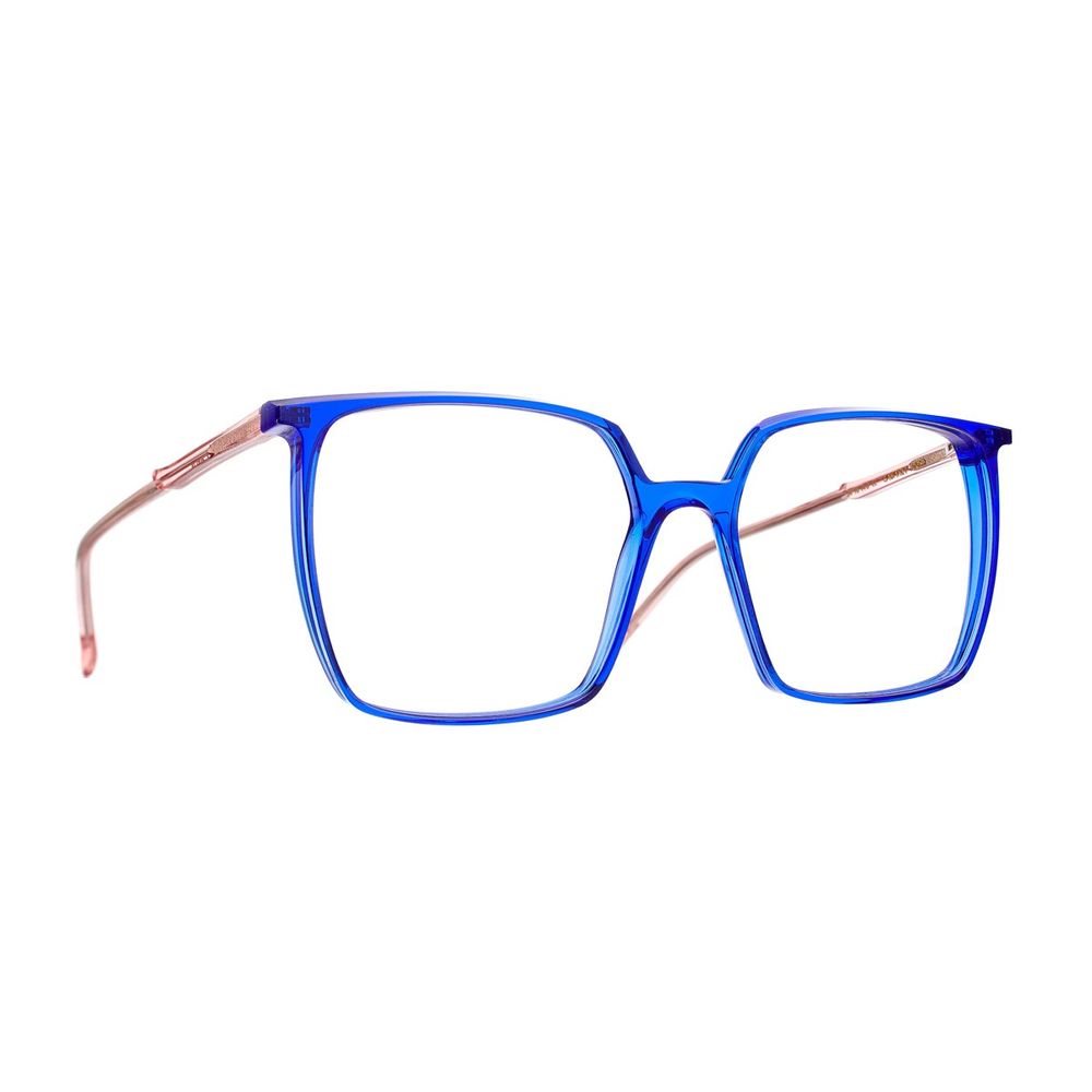 118Q4Ag0A Bold Square-Frame Sunglasses With Color Contrast