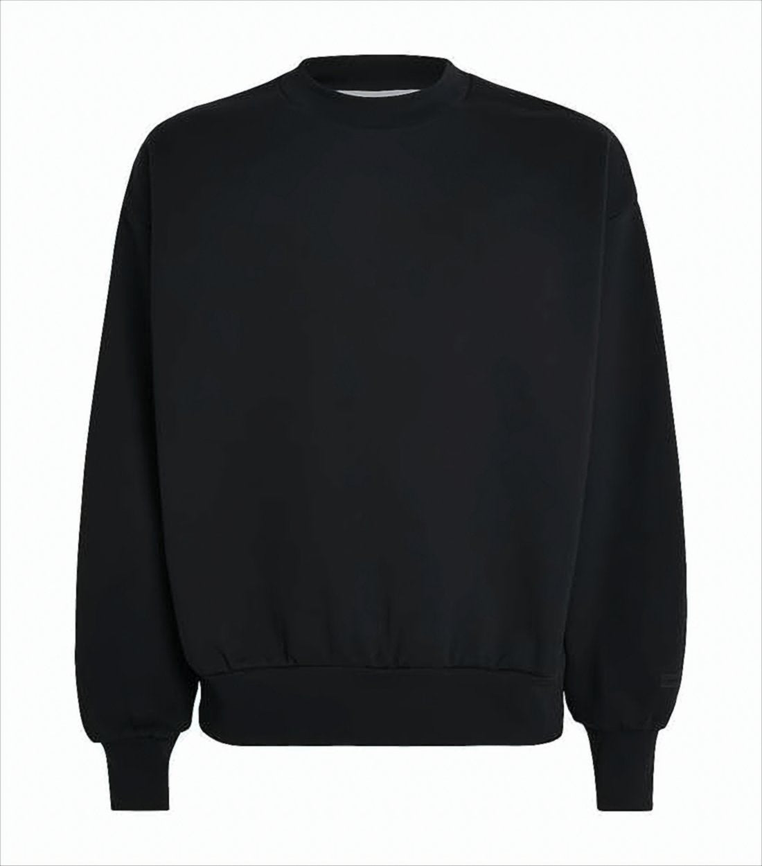 Relaxed Fit Black Fleece Hoodie