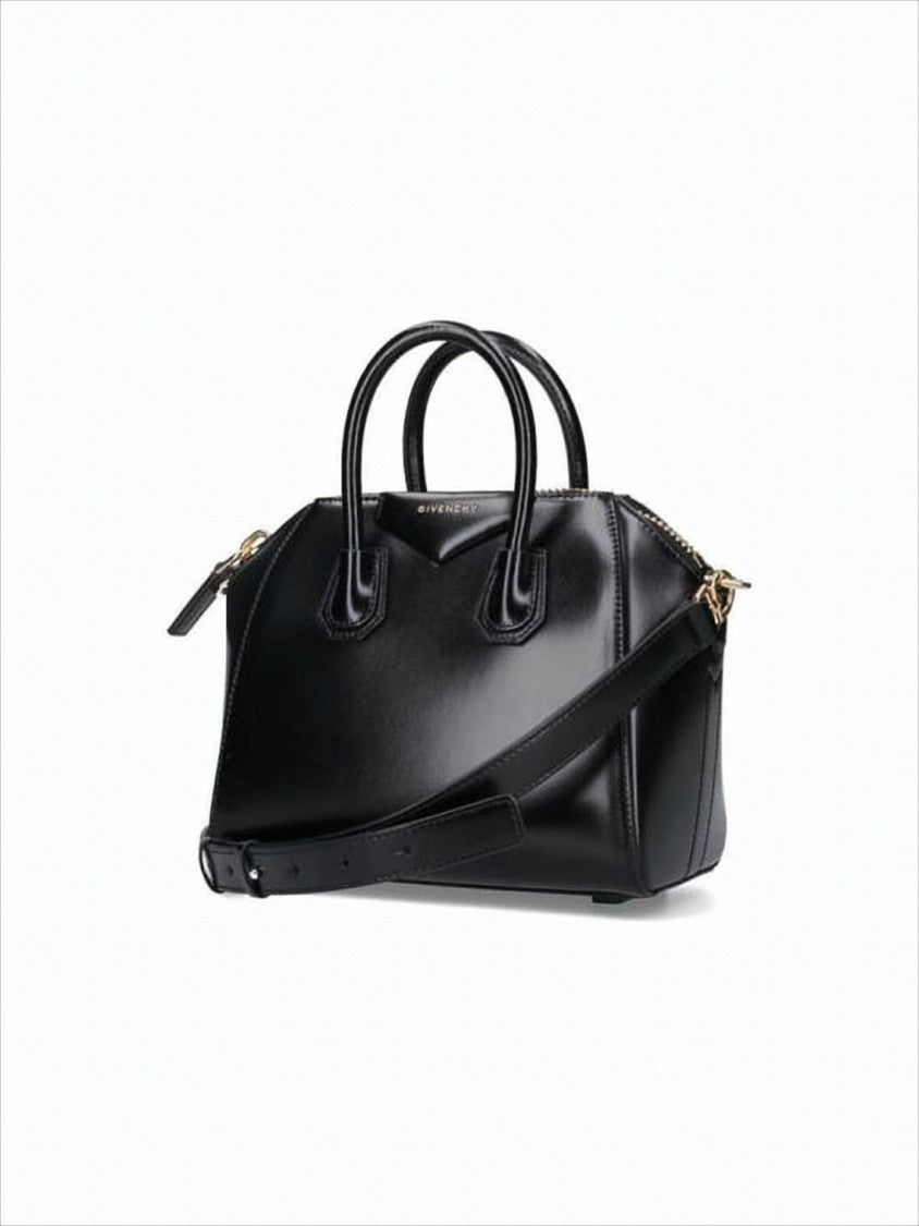 Structured Smooth Calf Leather Tote Bag