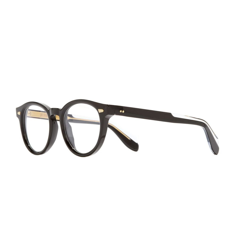 9378 Round Black Acetate Eyewear