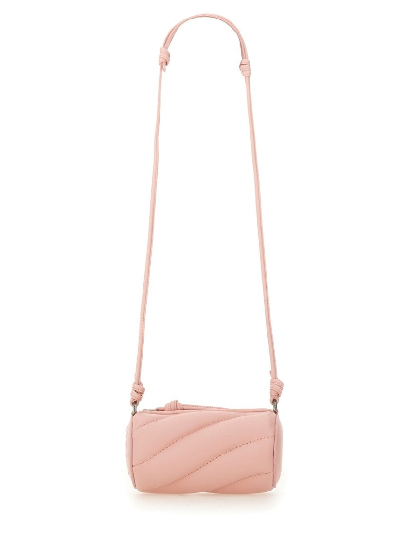 Cylindrical Quilted Micro Mella Bag