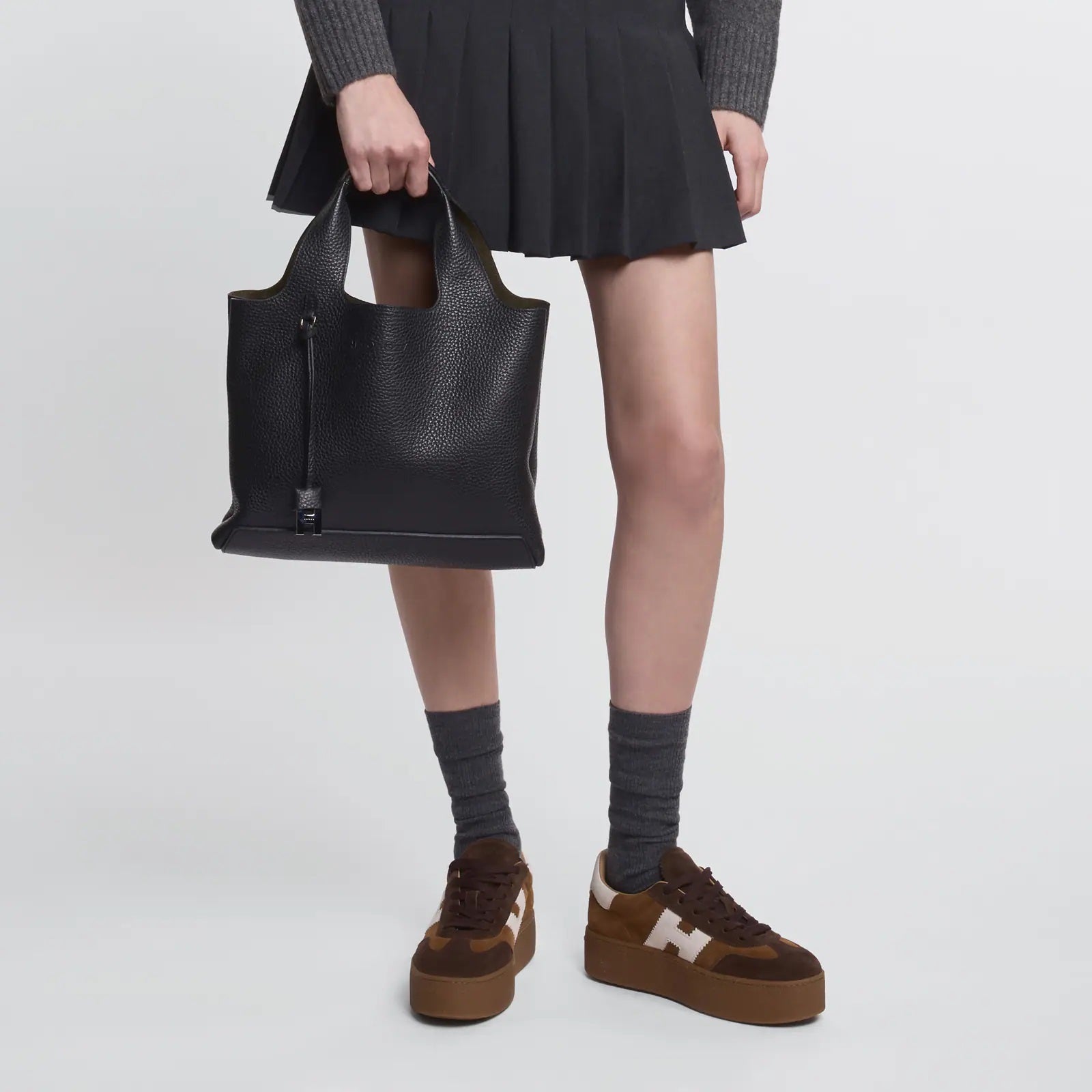 Black H01R Shopping Piccola Shopping Bag