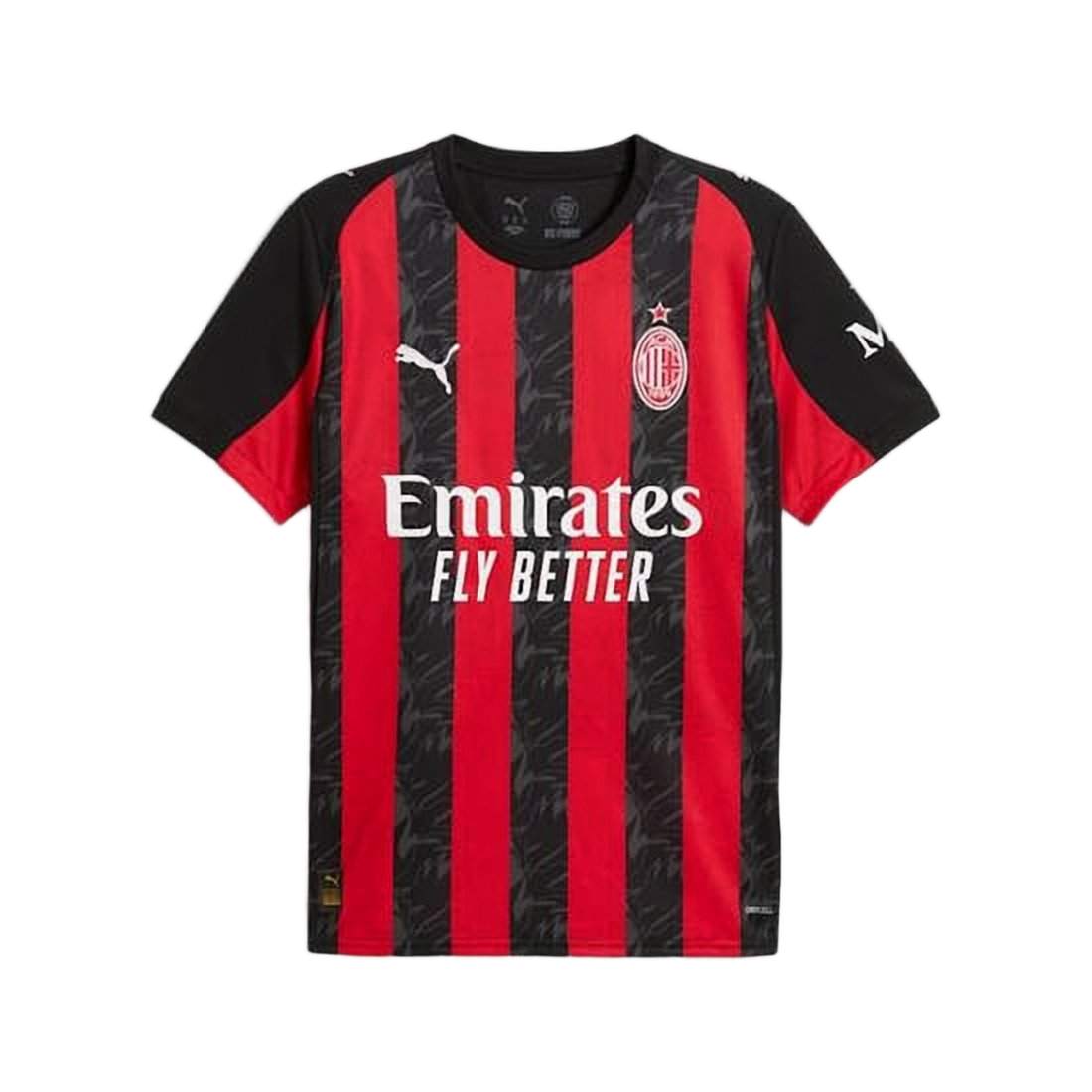 Men'S Short-Sleeve Training Shirt With Bold Stripes