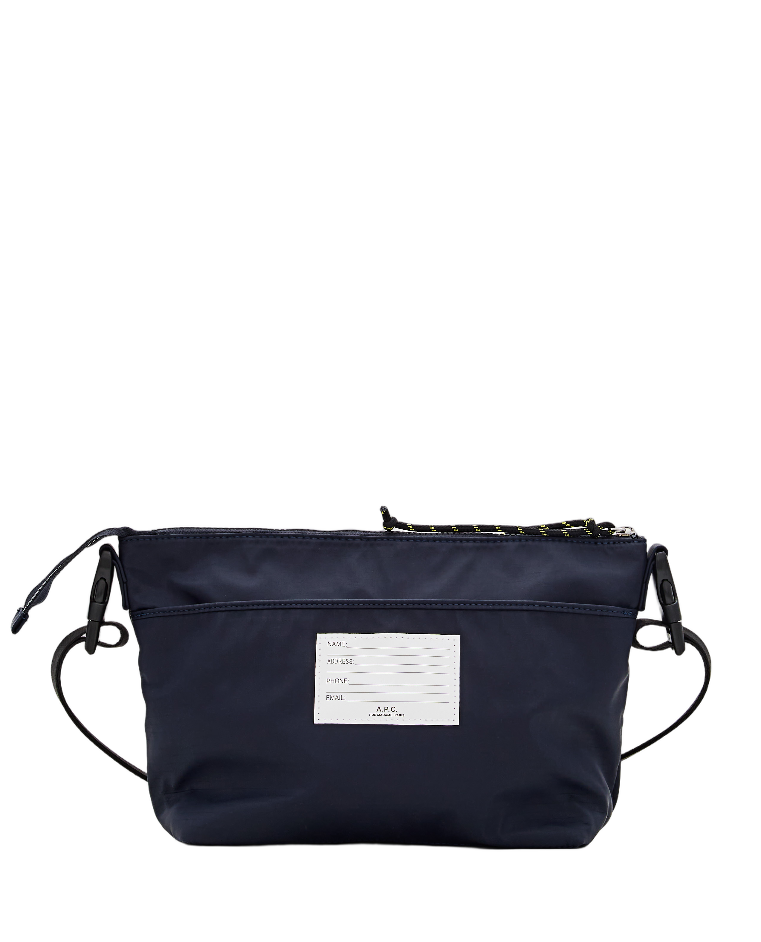 Compact Crossbody Bag With Flap Pocket