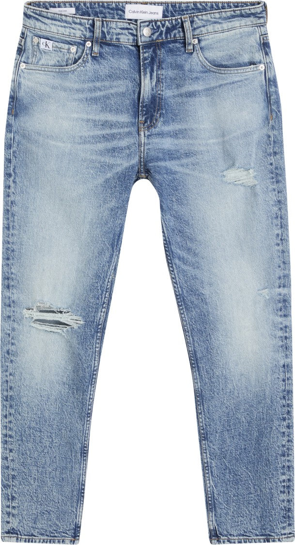 Slim Fit Light Blue Trousers