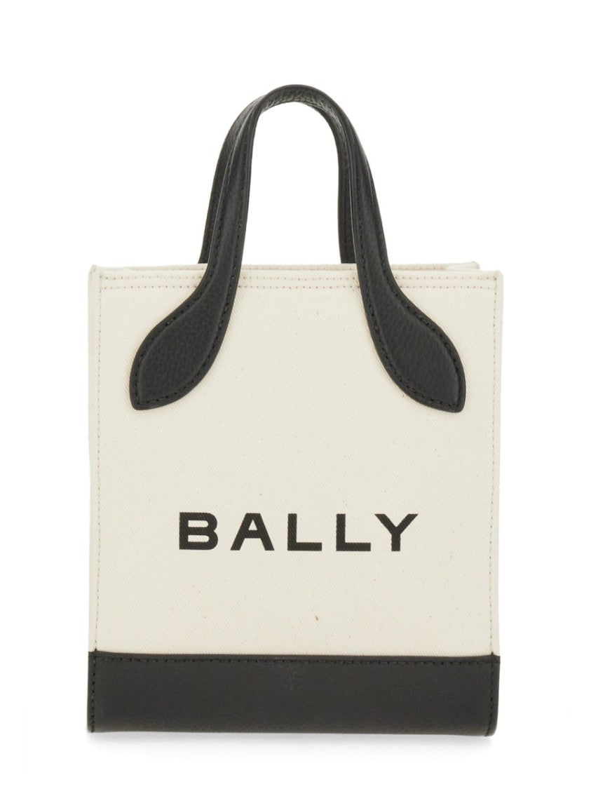 Structured Bag With Detachable Strap And Bold Logo