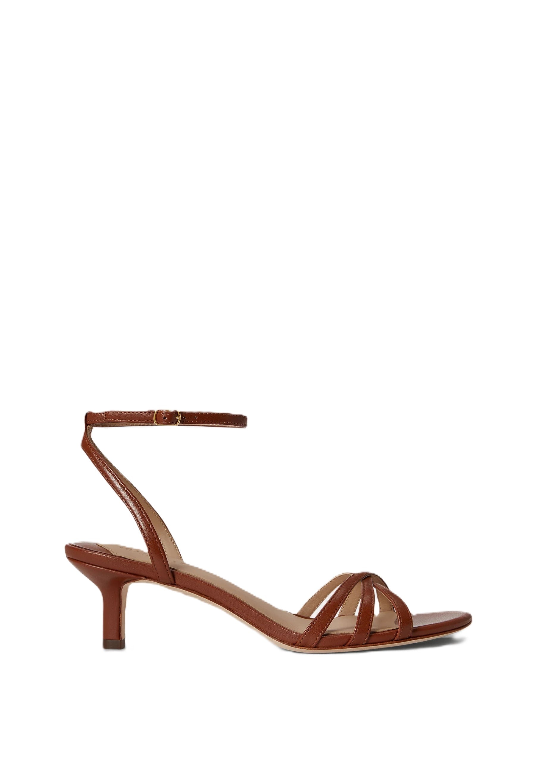 Crisscross Sandal with Slim Ankle Strap