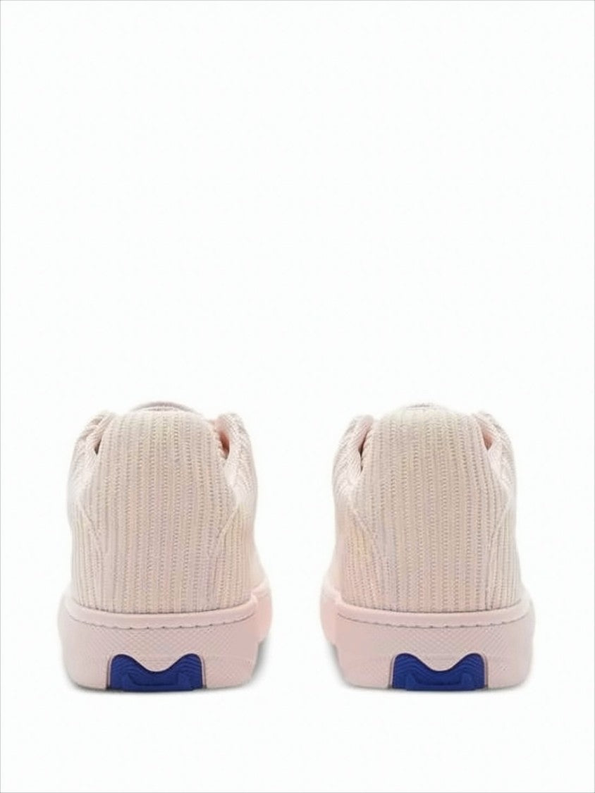 Ribbed Texture Low-Top Sneakers