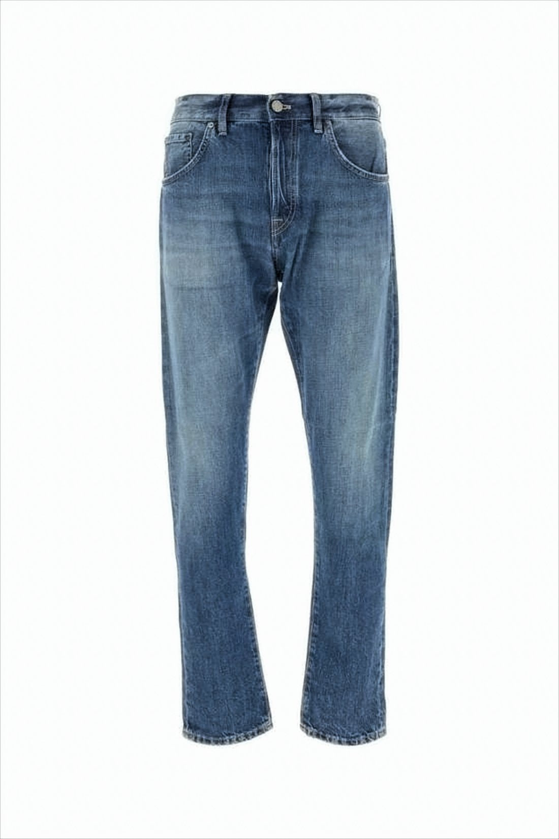 Medium Blue Wash Denim Pants