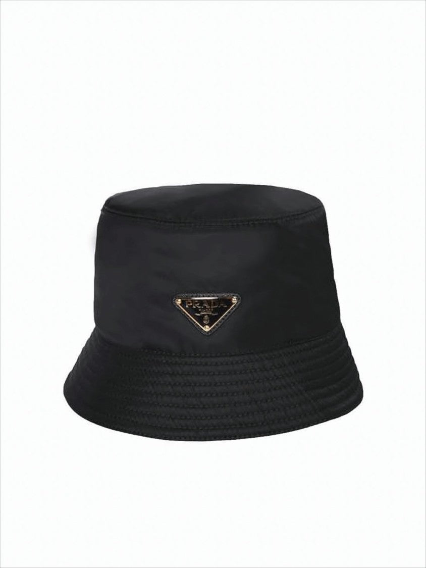 Bucket Hat With Structured Brim And Subtle Logo