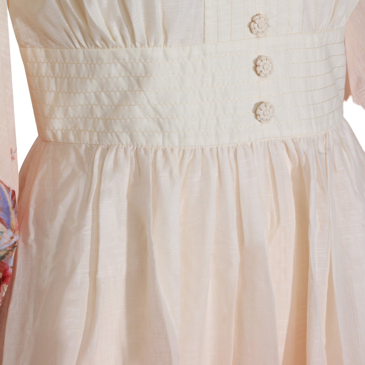 Long Dress with Deep V-Neckline