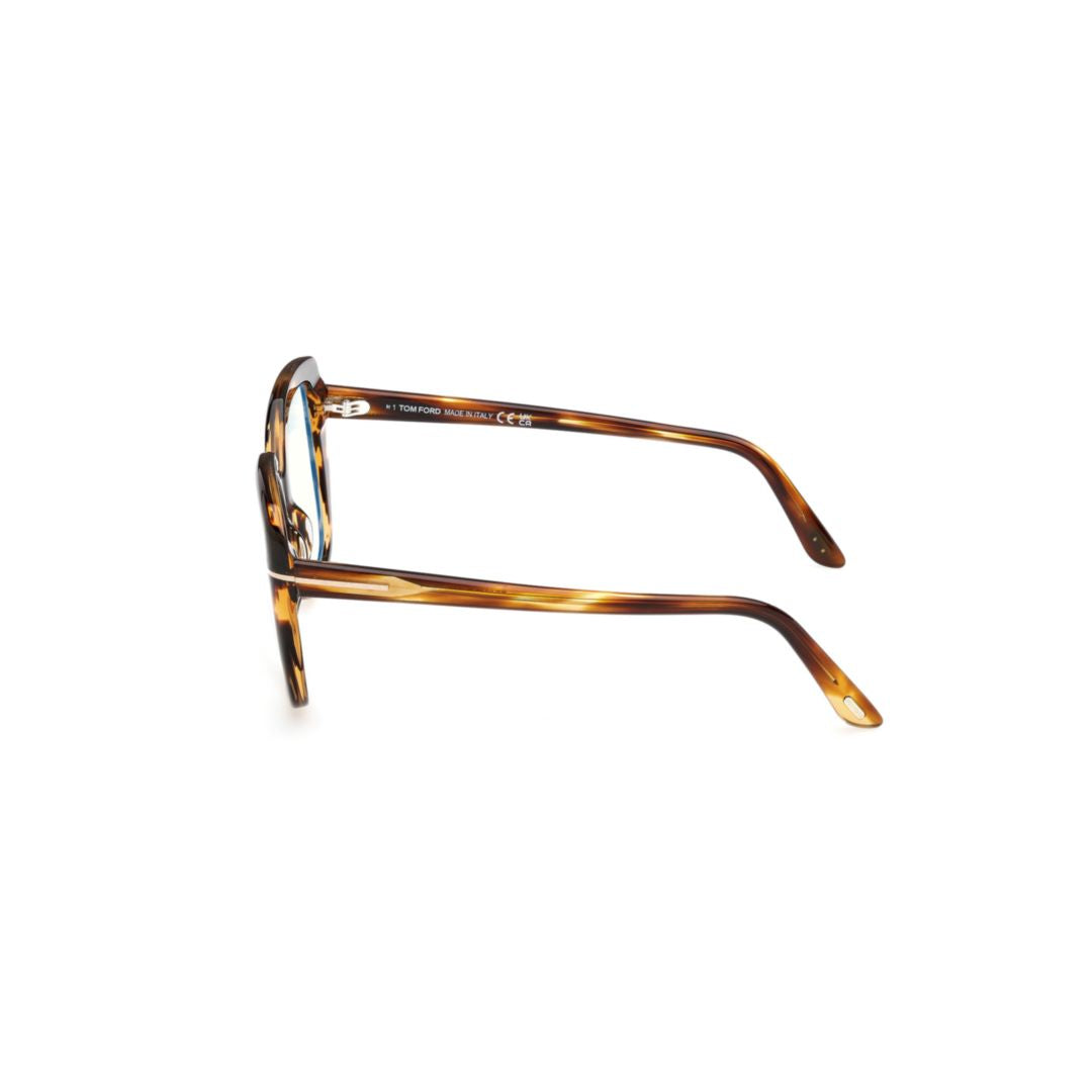 Ft6043-B Oversized Square Frame Eyeglasses