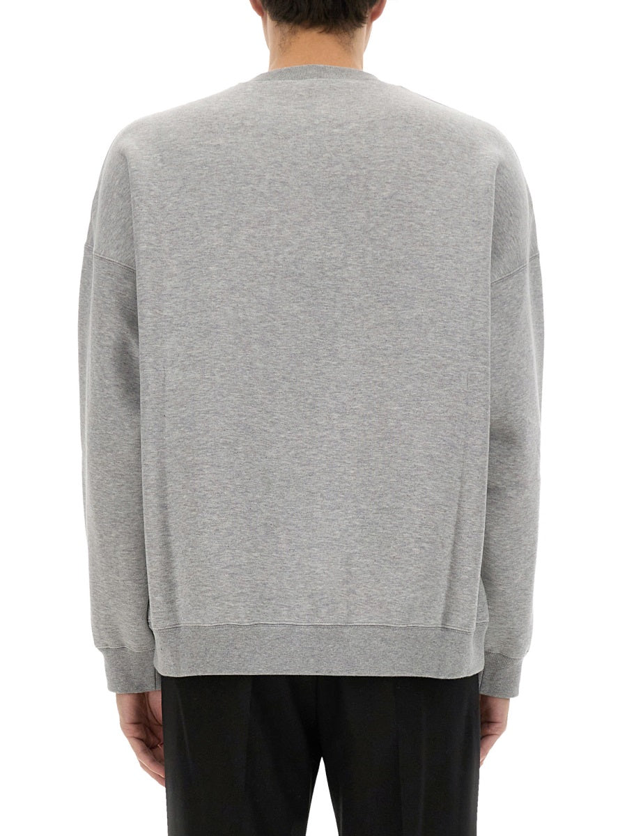 Classic Jersey Sweatshirt with Relaxed Fit
