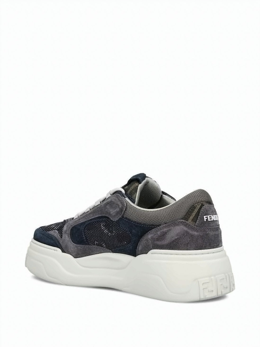 Textured Dark-Tone Fendi Sneakers