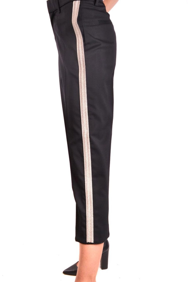 Cropped Trousers With Tailored Fit