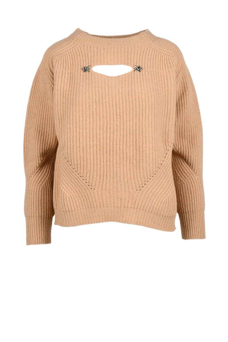 Wool & Cashmere Sweater - Beige