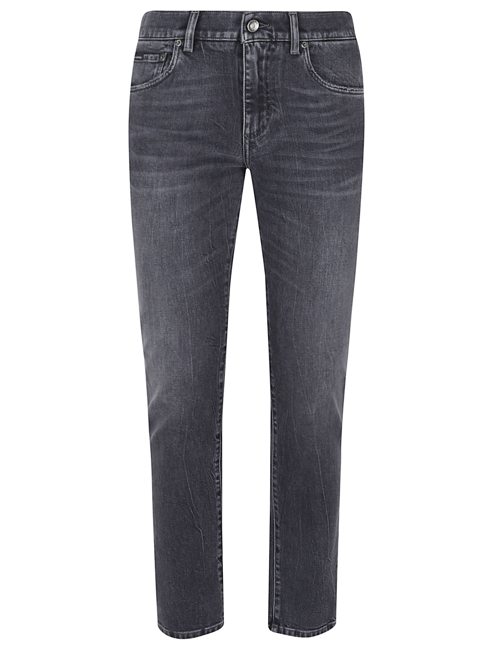 Tailored Dark Grey Jeans