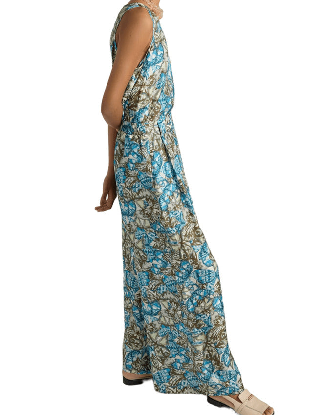Printed Silk Palazzo Trousers