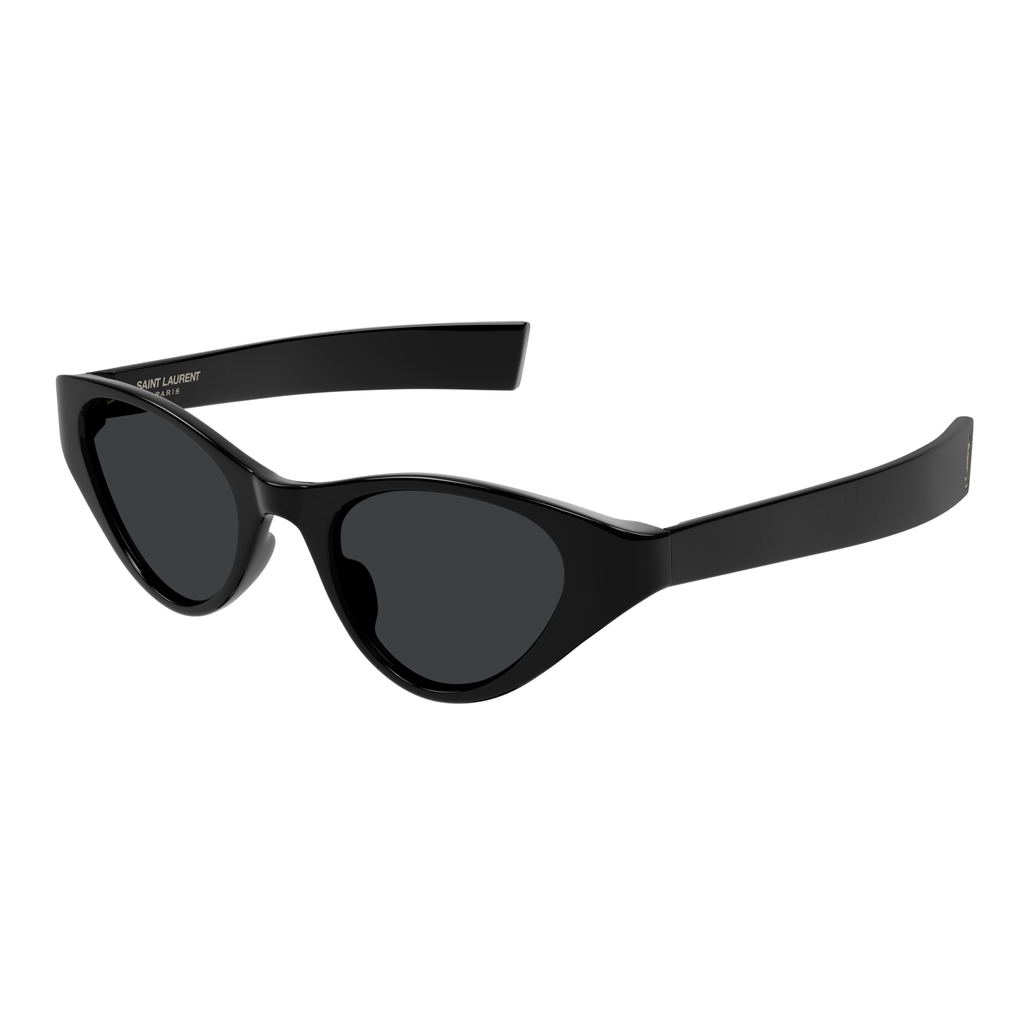 Cat-Eye Sunglasses With Glossy Recycled Acetate Frame