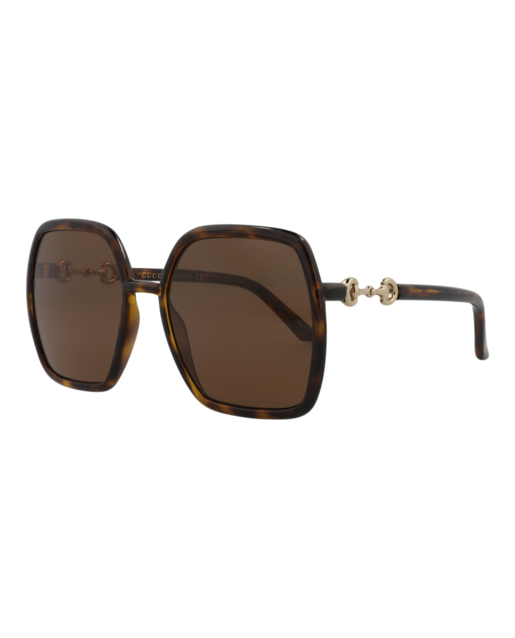 Square-Frame Injection Sunglasses