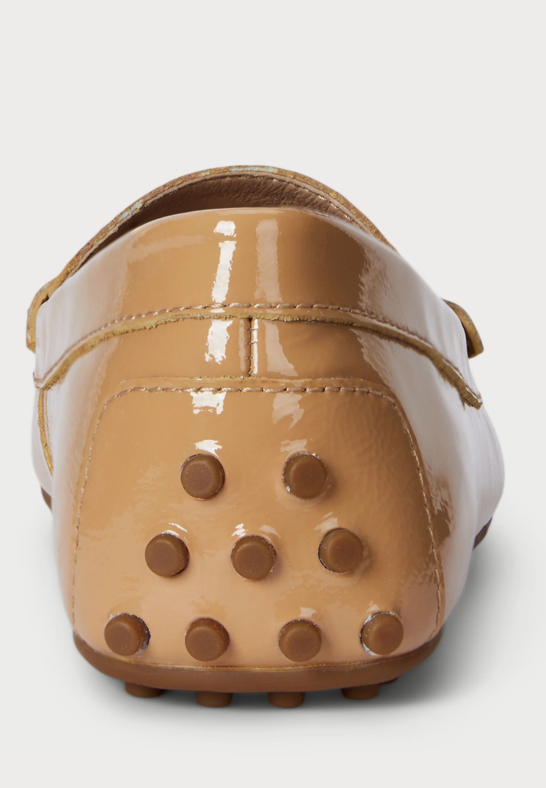 Natural Barnsbury Leather Driver Loafers