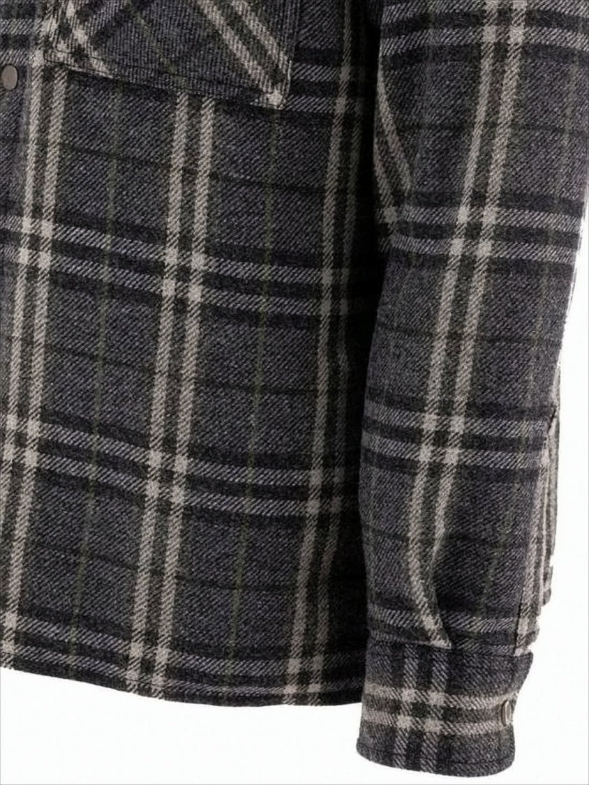 Classic Plaid Wool Jacket