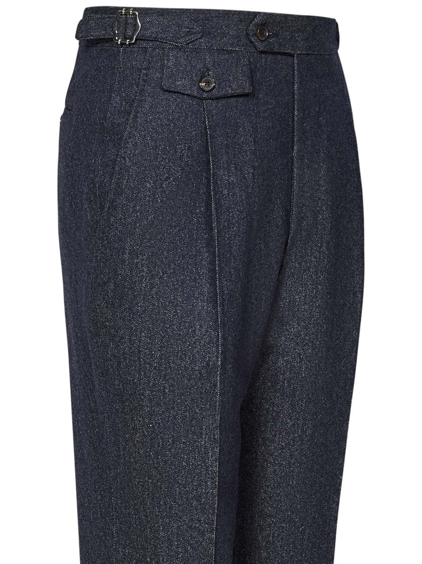 Tailored Deep Blue Trousers