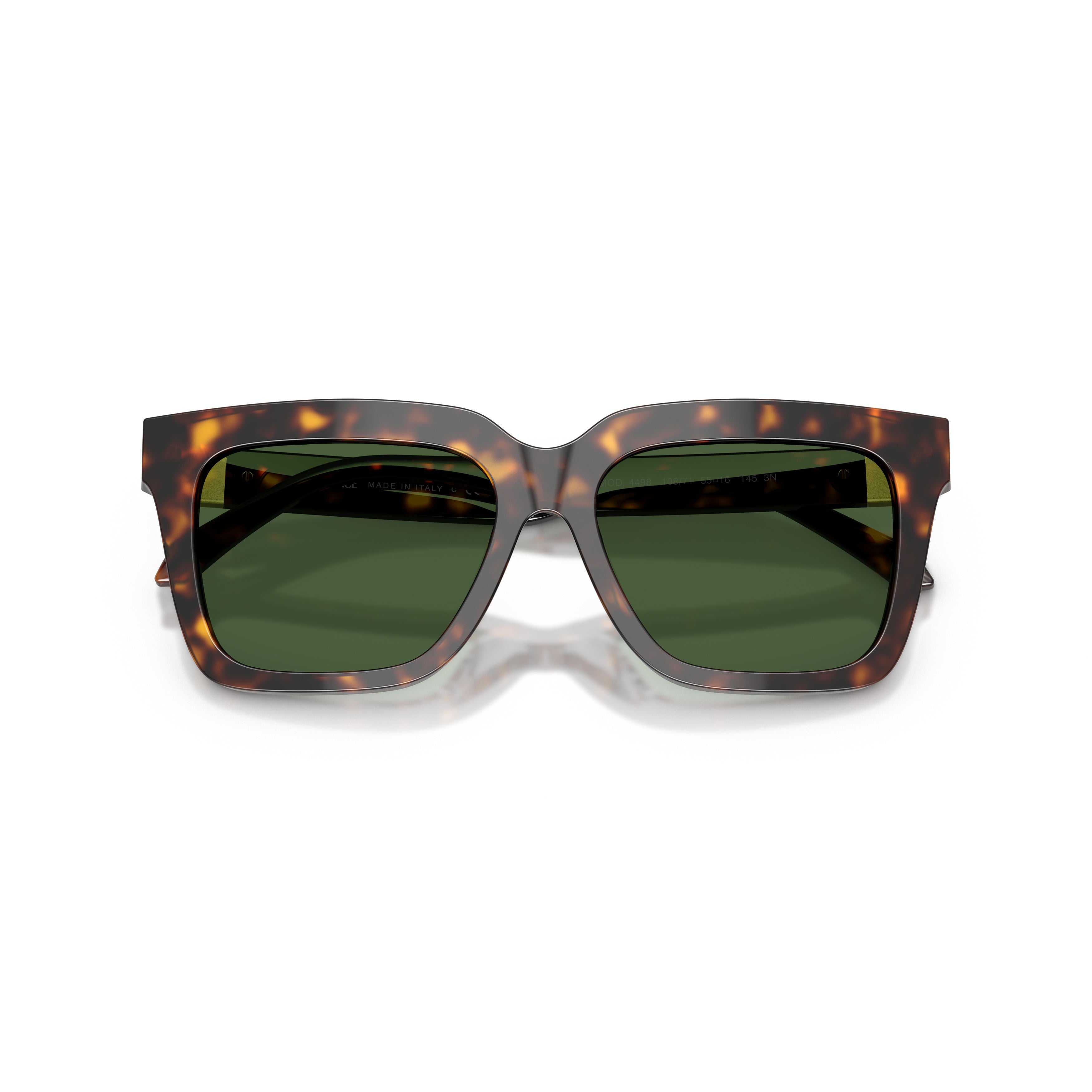 0ve4498 Tortoiseshell Square Frame Sunglasses