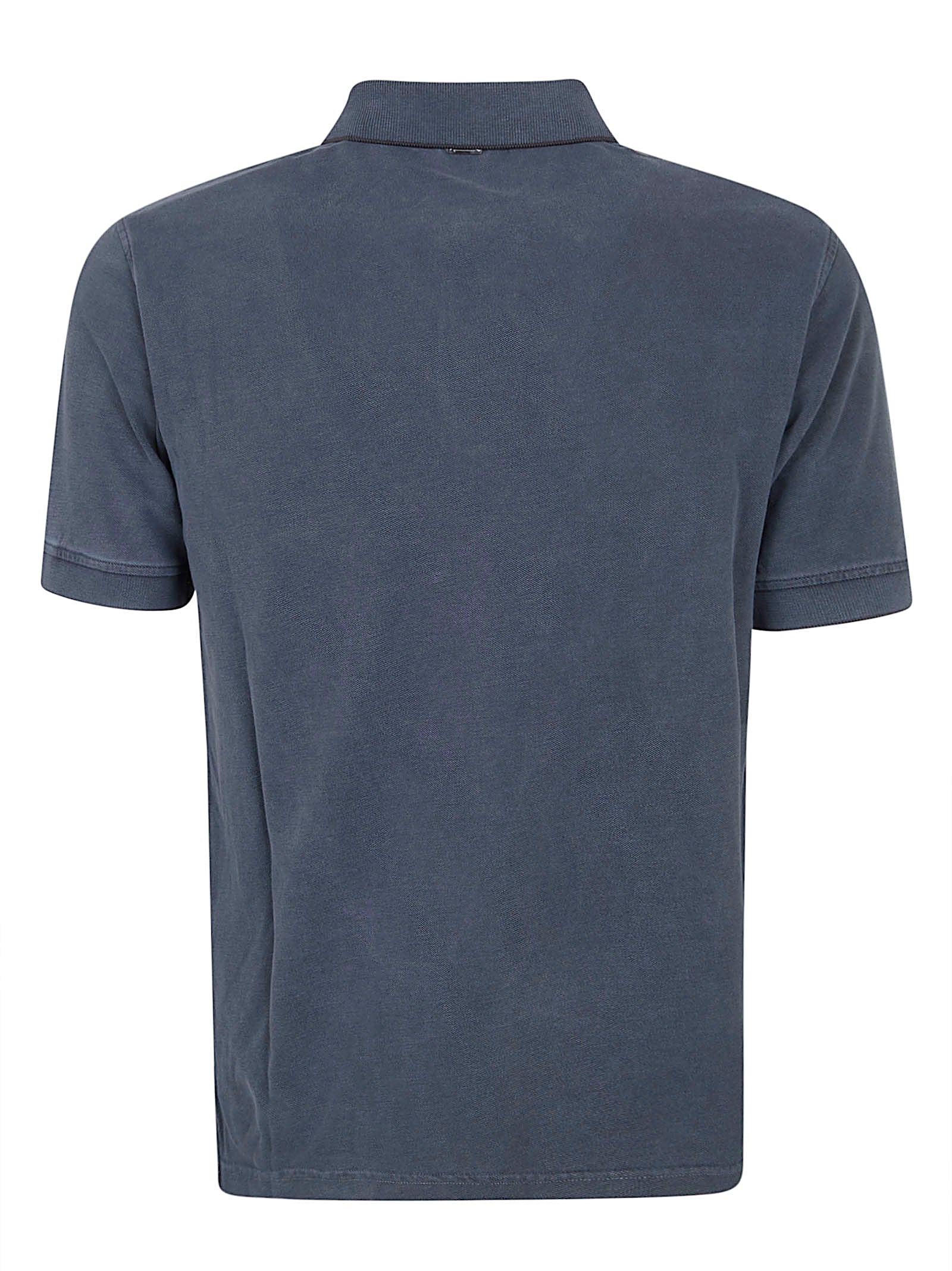 Short-Sleeve Polo Shirt with Embroidered Logo