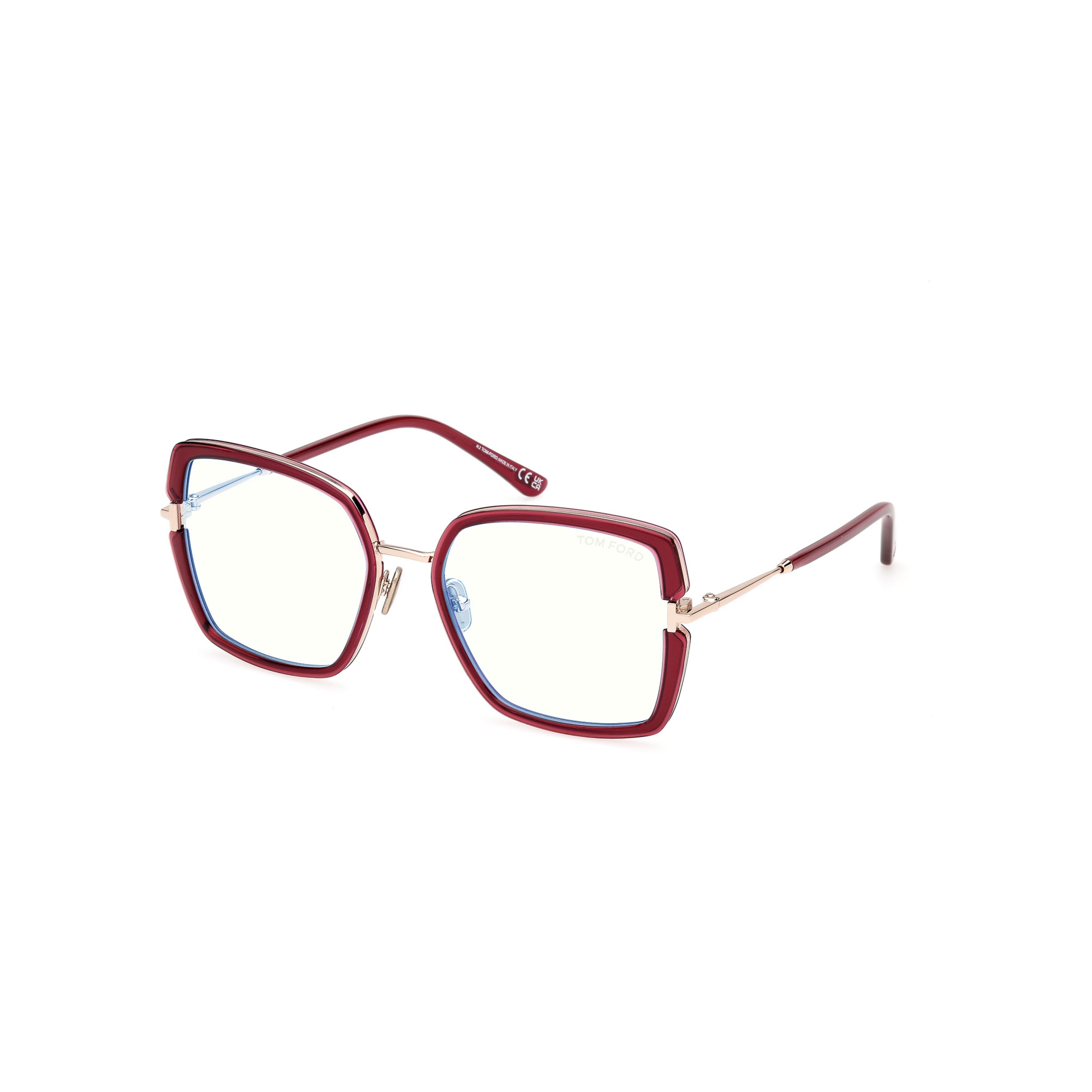 Ft5985-B Bold Square Frame Eyeglasses