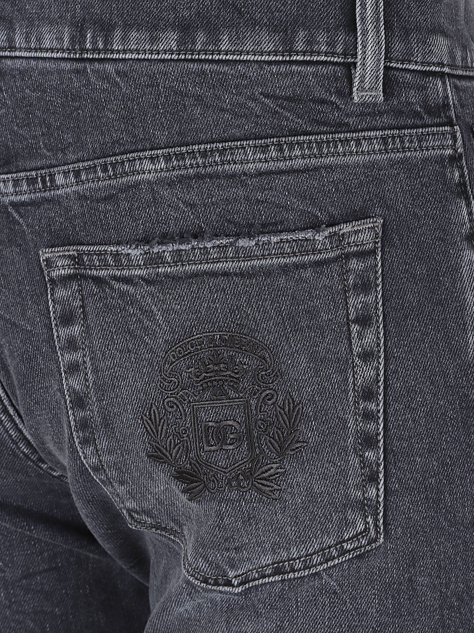 Tailored Dark Grey Jeans
