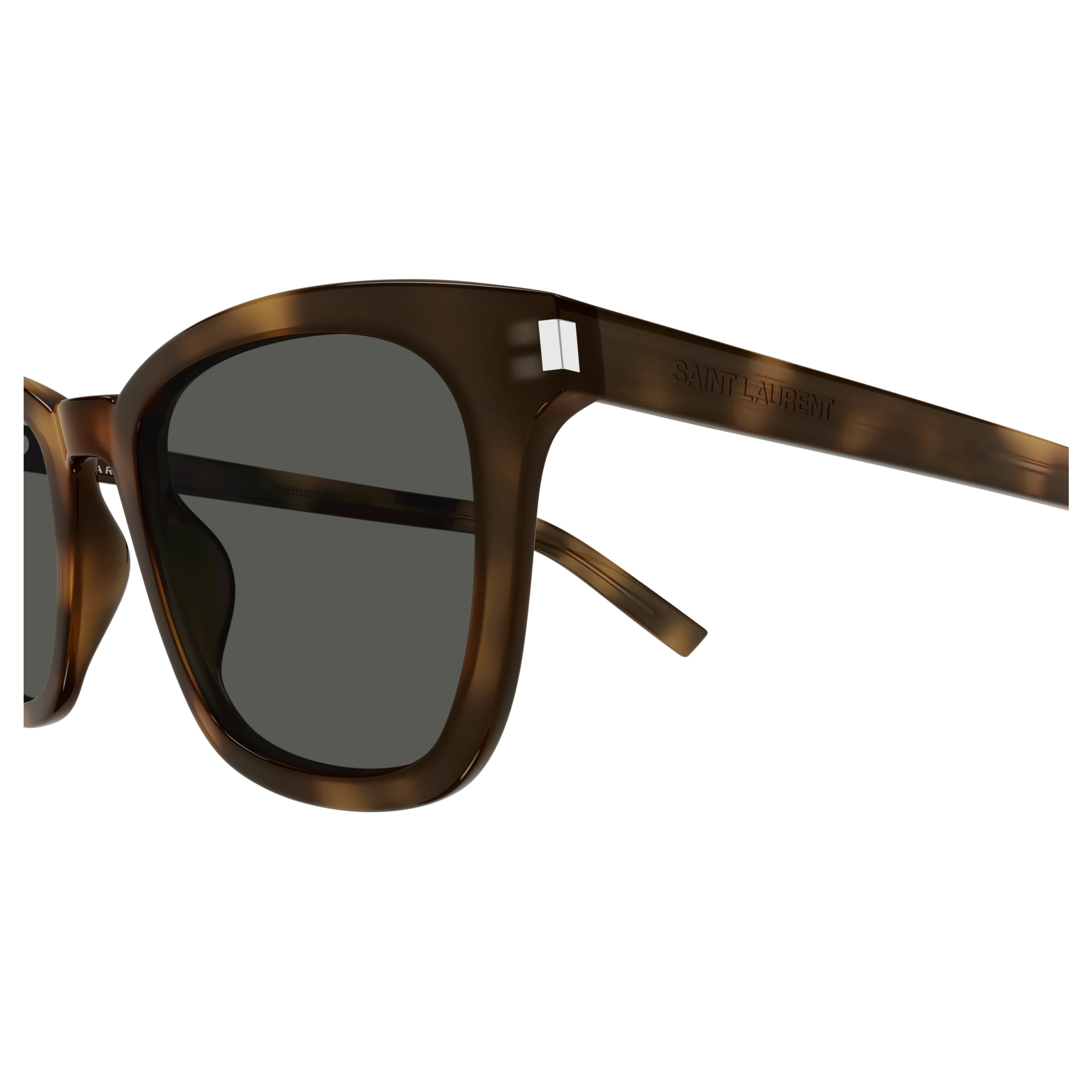 Sl 716 Slim Tortoiseshell Rectangular Sunglasses
