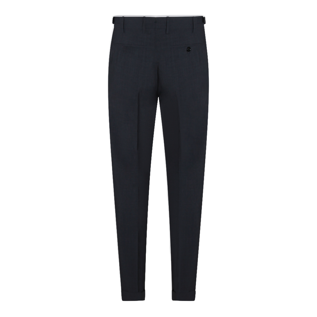 Tailored Slim Fit Trousers with Classic Waistband