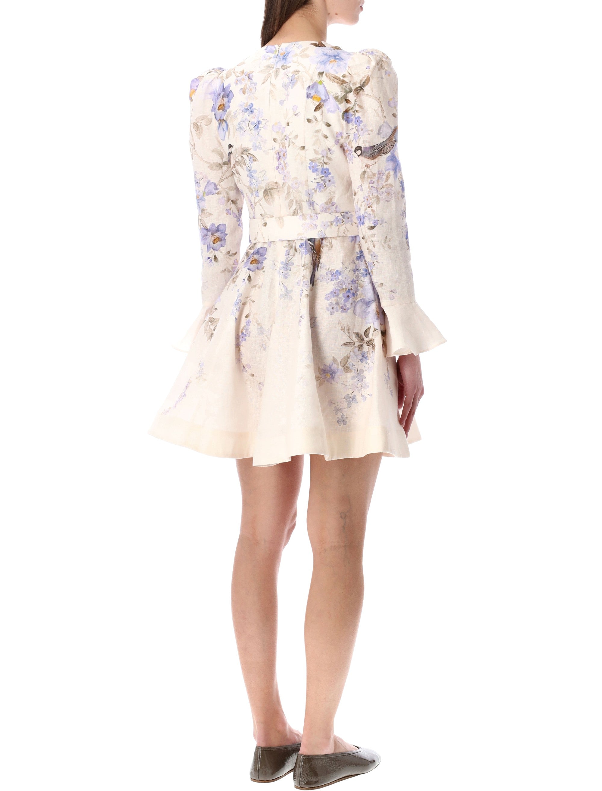 Luna Plunge Mini Dress