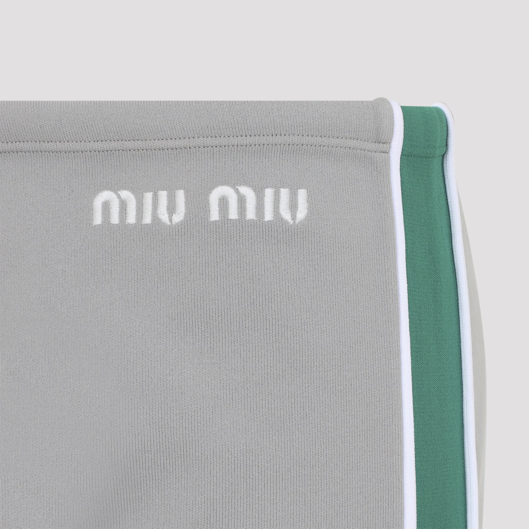 Sporty Bermudas with Contrasting Stripe Detail