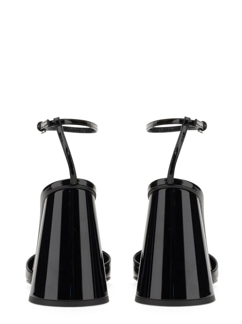Sandal Luz With High-Shine Patent Finish