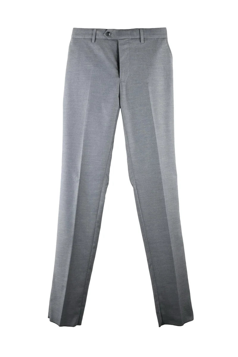 Men's Suit in Polyester and Viscose - Light Grey