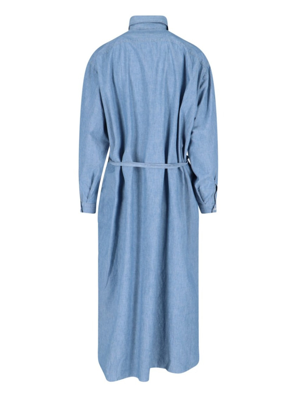 Maxi Shirt Dress – Light Blue