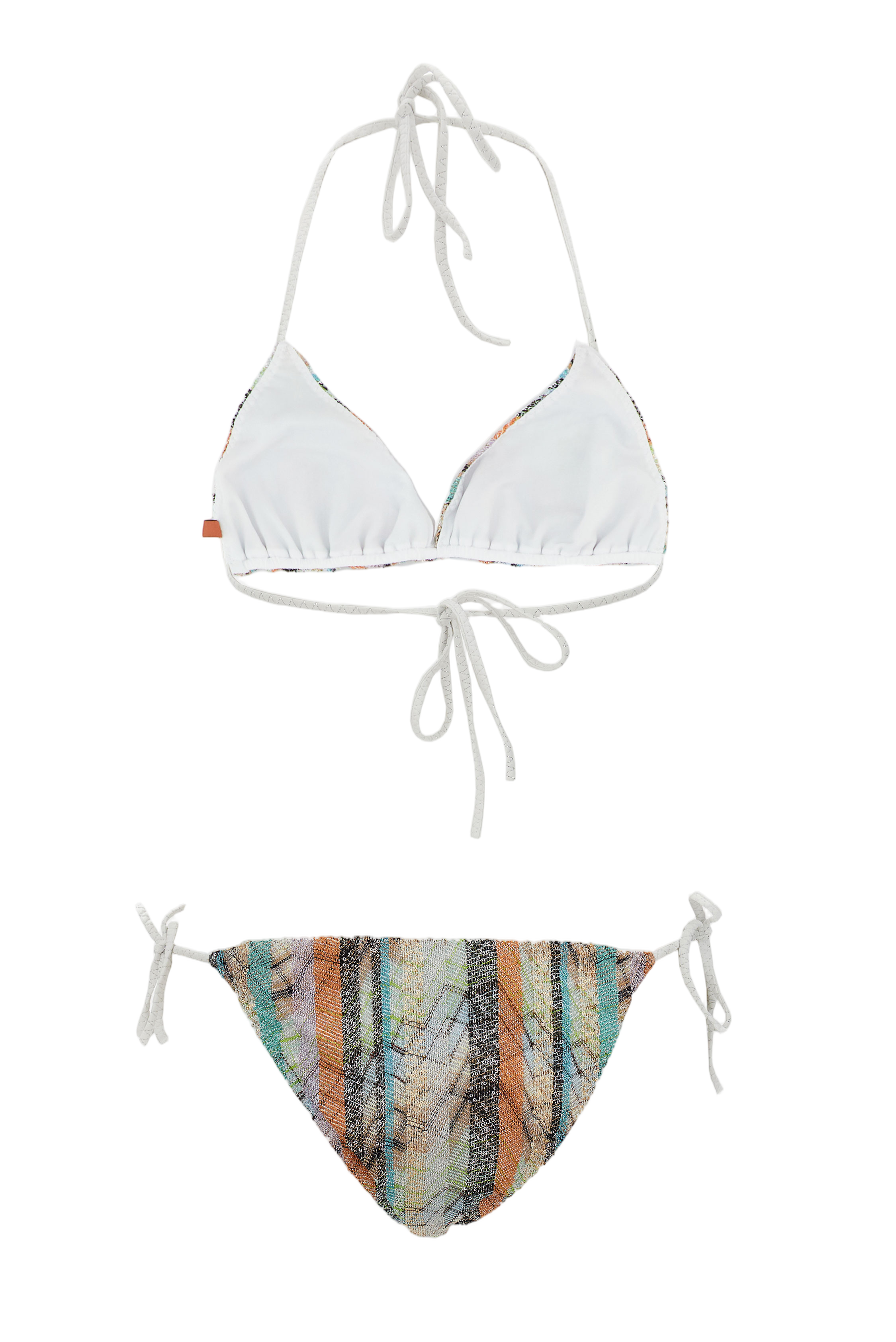 Missoni Multicolor Self-Tie Bikini