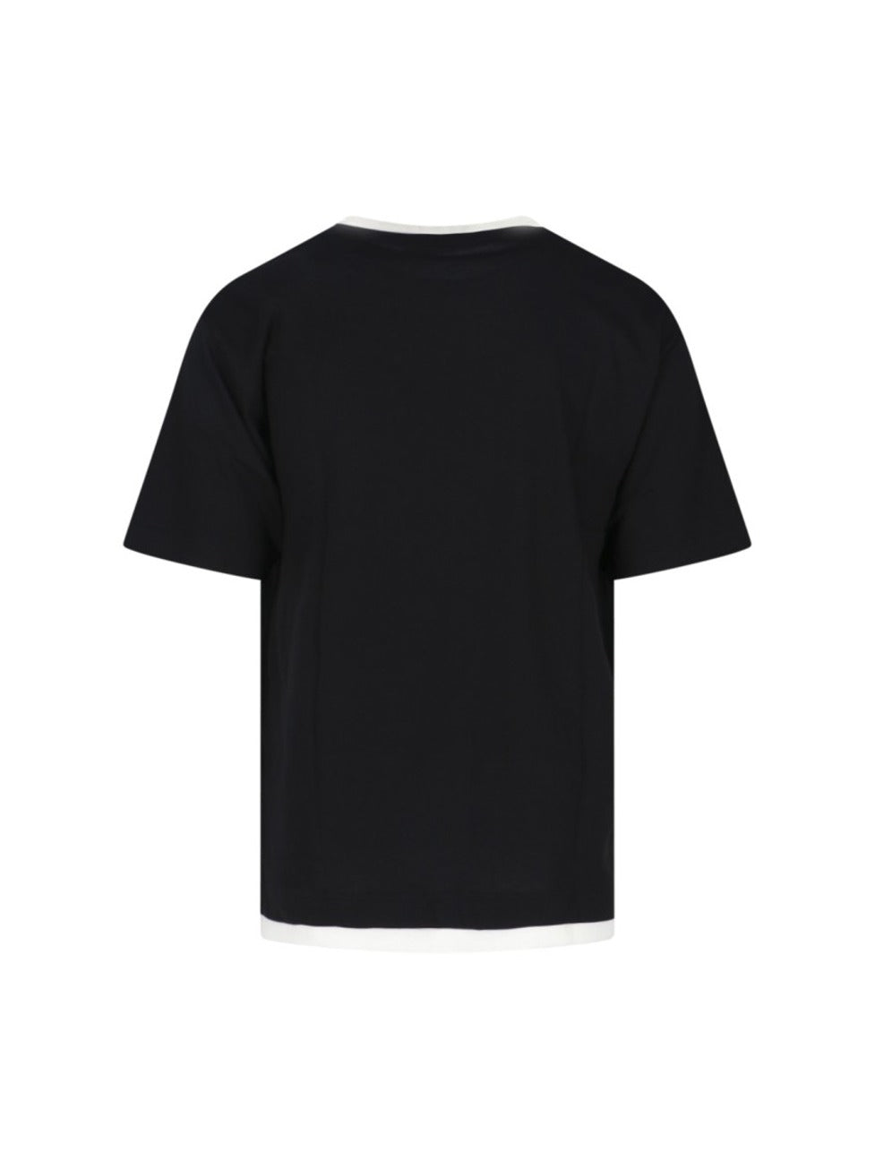 Layered T-Shirt – Black/White