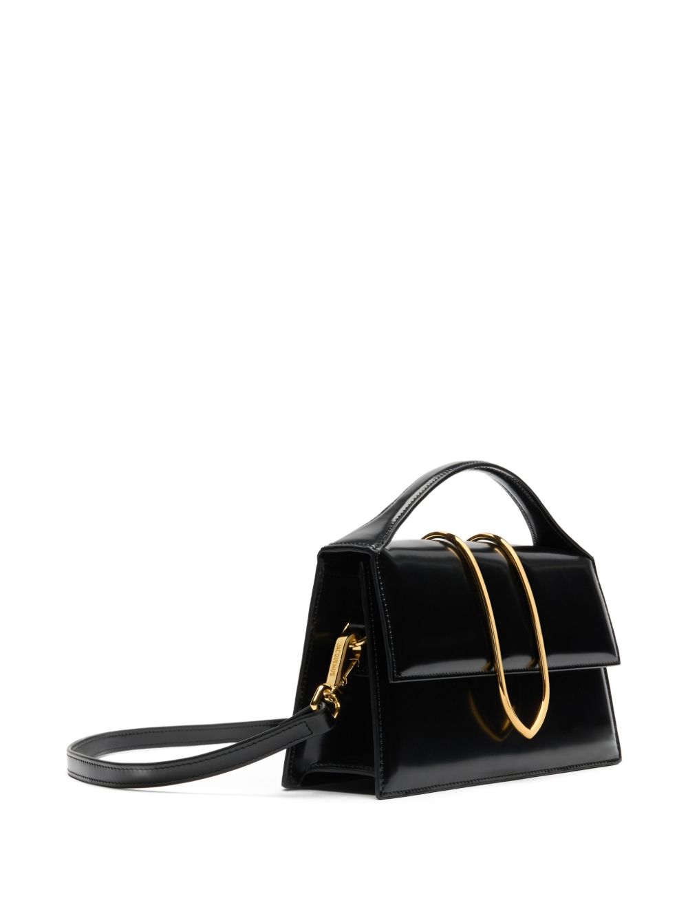 Structured Black Handbag