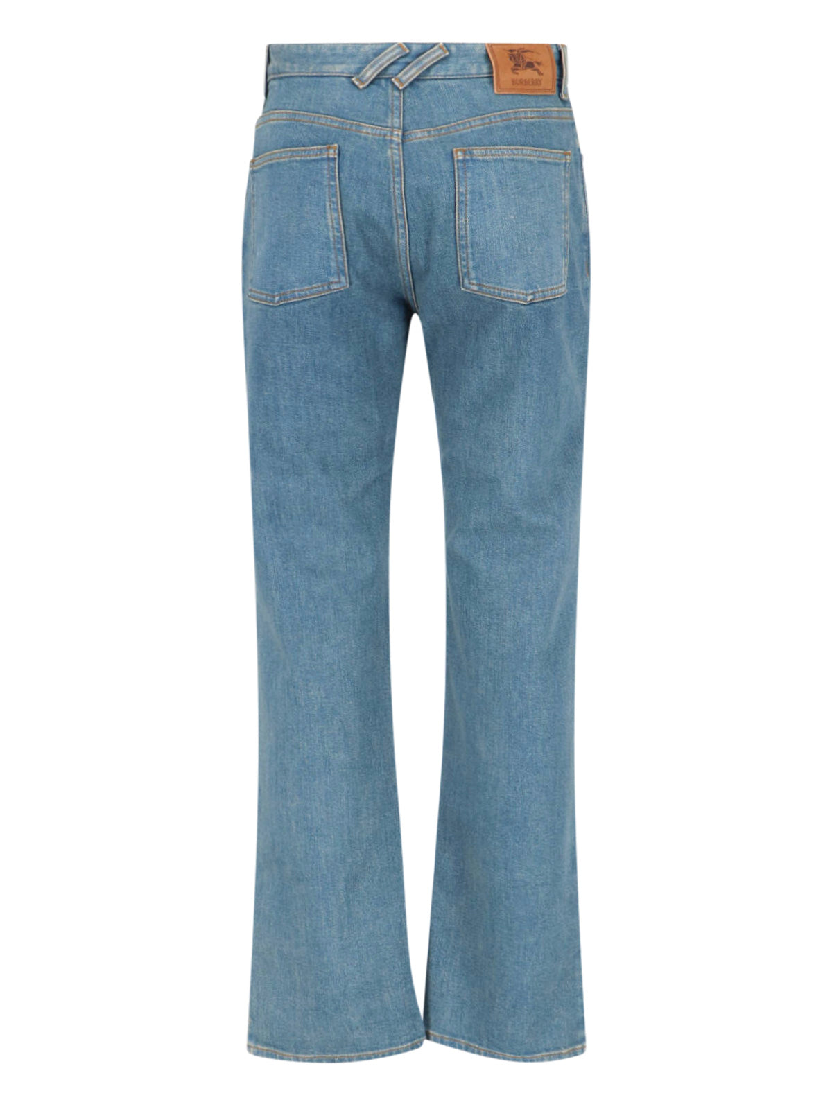 Bootcut Jeans In Blue Cotton Denim
