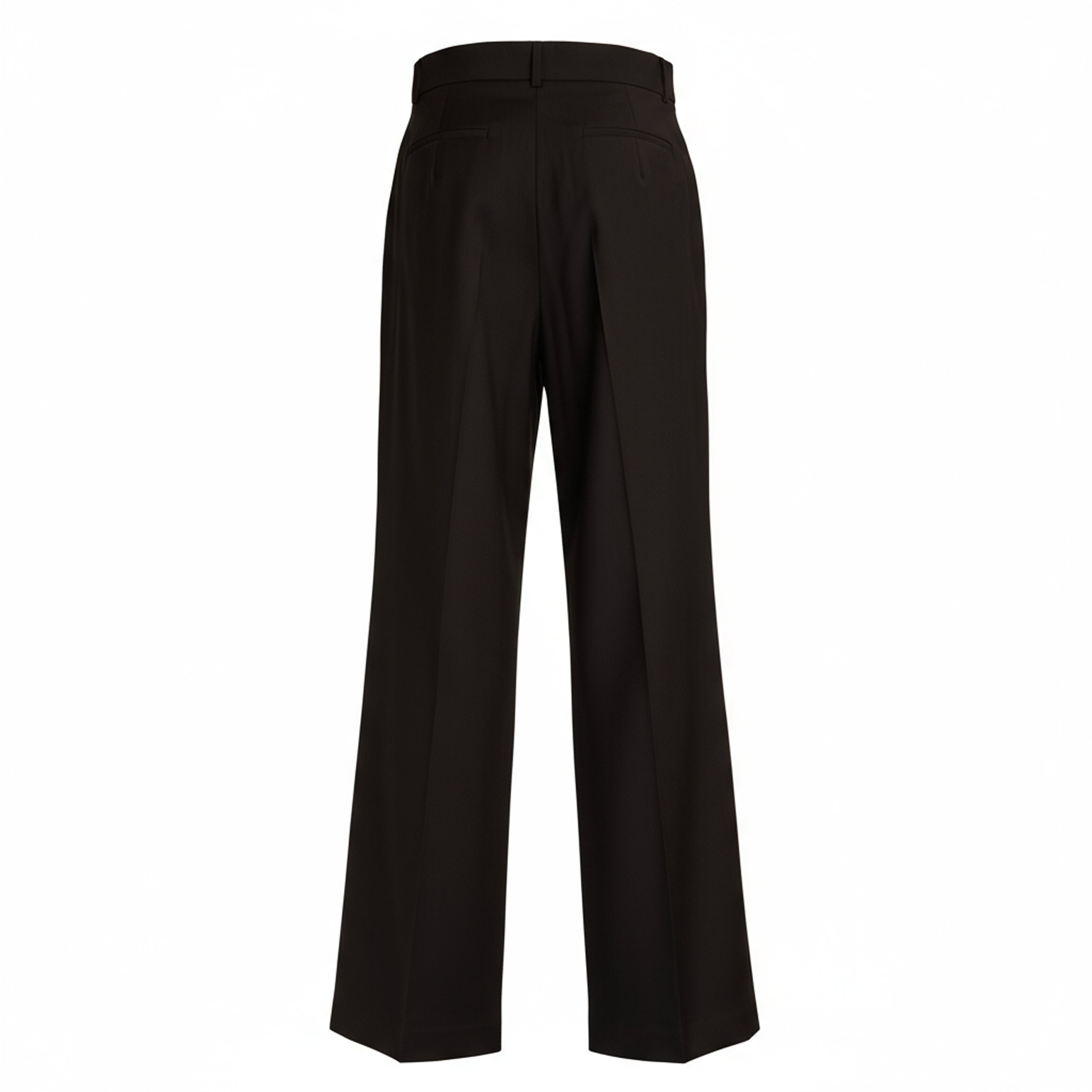 Wide Leg Wool Pants