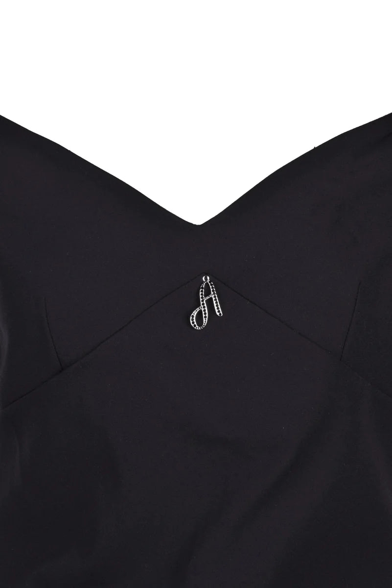Jersey Sheath Dress - Black