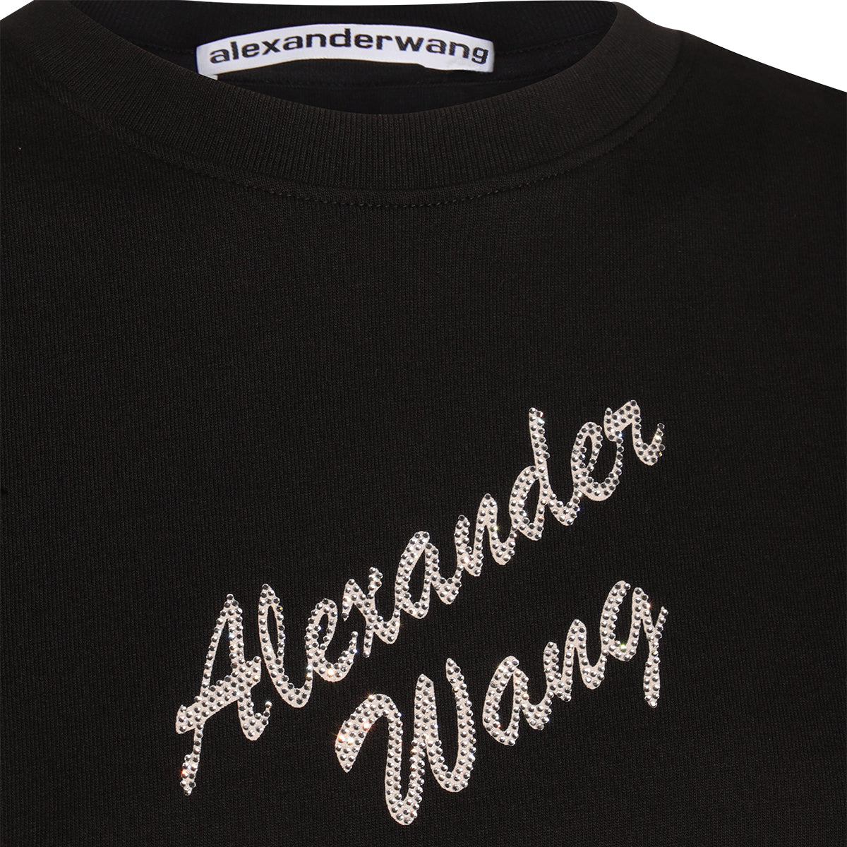 Black Cotton T-Shirt